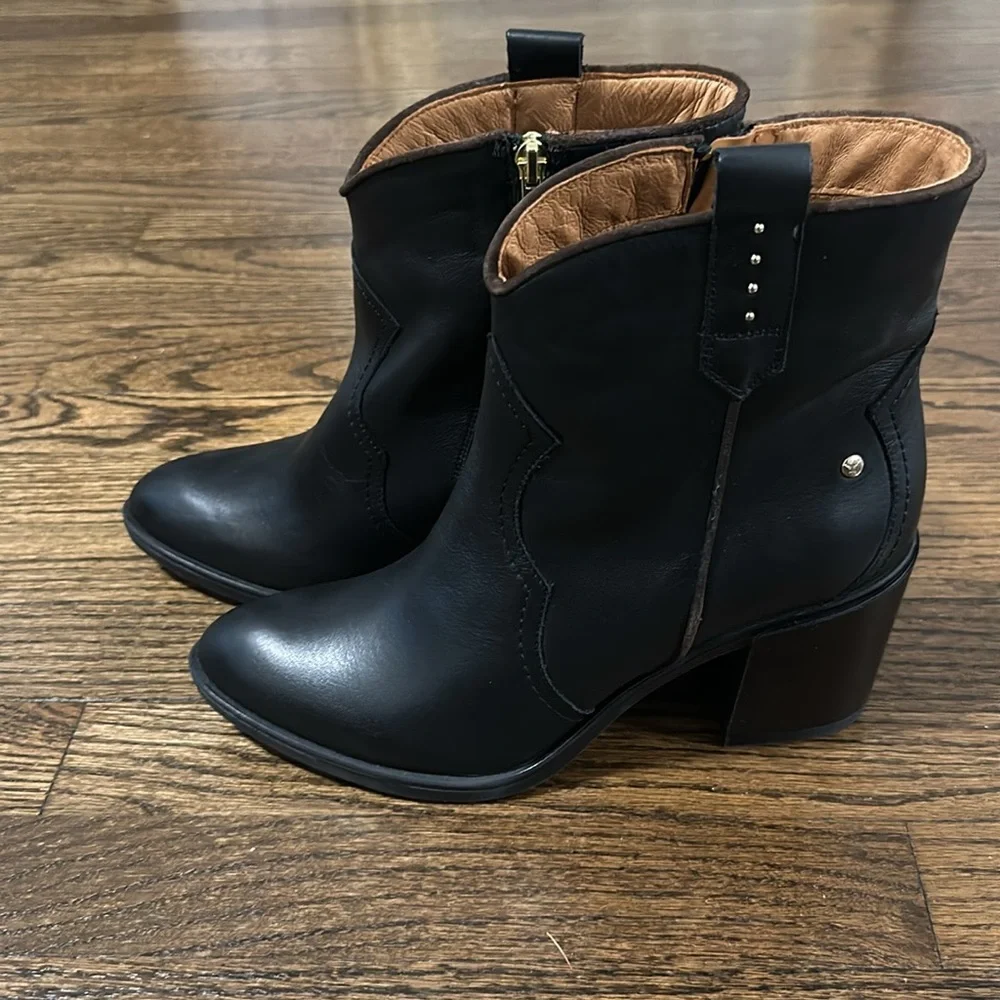 NWOT PIKOLINOS Rioja Women's Ankle Almond Toe Booties Size 41/US 10.5/11 - Picture 9 of 16